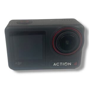 DJI Osmo Action 5 Pro 4K Action Camera Powers On LCD Issue For Parts No Battery
